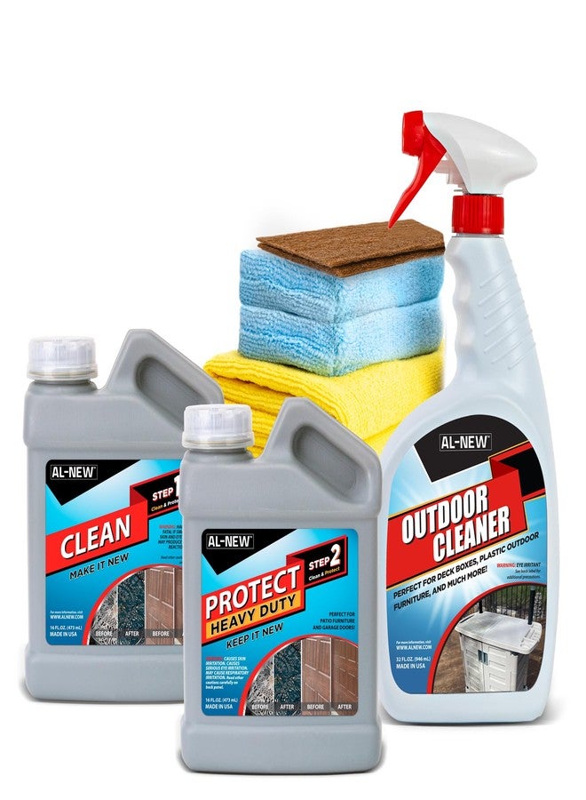 AL-NEW Garage Door Restoration System | Easily Clean, Restore, & Protect Your Garage Door - Image 1